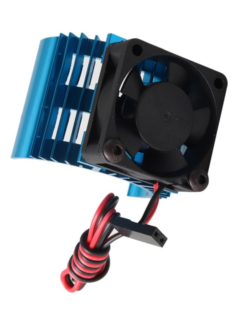 مبدد حراري للمحرك الكهربائي، حامل محرك RC، مبدد حراري من الألومنيوم، 1/10 سيارة تحكم عن بعد، مصمم خصيصًا لمحرك 380 سيارة طراز RC، 3.1 × 4 سم - Image 4