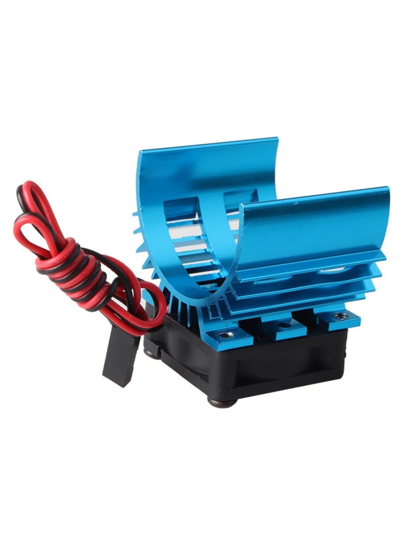 مبدد حراري للمحرك الكهربائي، حامل محرك RC، مبدد حراري من الألومنيوم، 1/10 سيارة تحكم عن بعد، مصمم خصيصًا لمحرك 380 سيارة طراز RC، 3.1 × 4 سم - Image 5