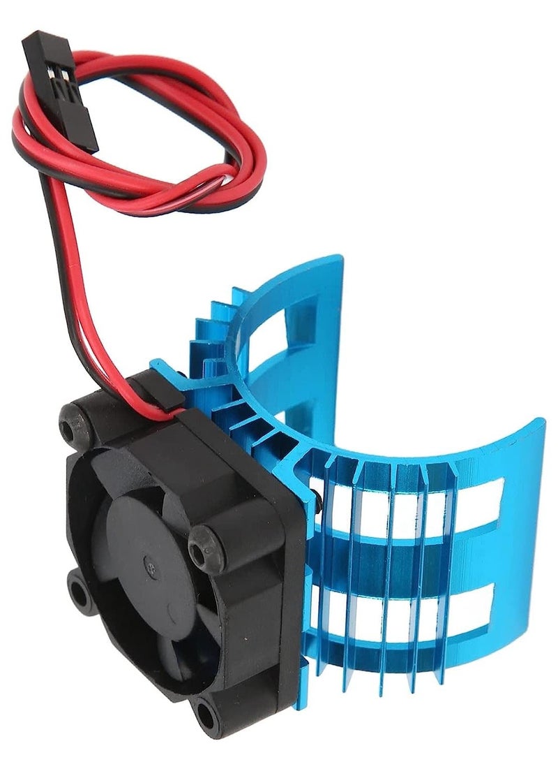 مبدد حراري للمحرك الكهربائي، حامل محرك RC، مبدد حراري من الألومنيوم، 1/10 سيارة تحكم عن بعد، مصمم خصيصًا لمحرك 380 سيارة طراز RC، 3.1 × 4 سم - Image 3