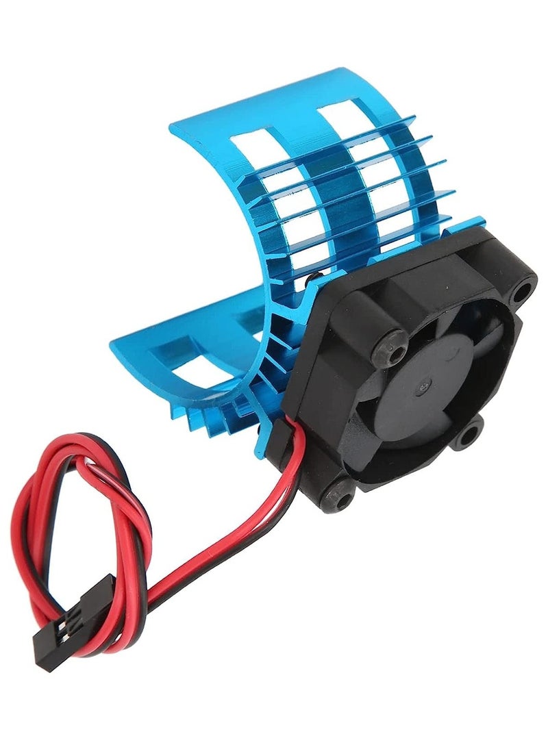 مبدد حراري للمحرك الكهربائي، حامل محرك RC، مبدد حراري من الألومنيوم، 1/10 سيارة تحكم عن بعد، مصمم خصيصًا لمحرك 380 سيارة طراز RC، 3.1 × 4 سم - Image 2