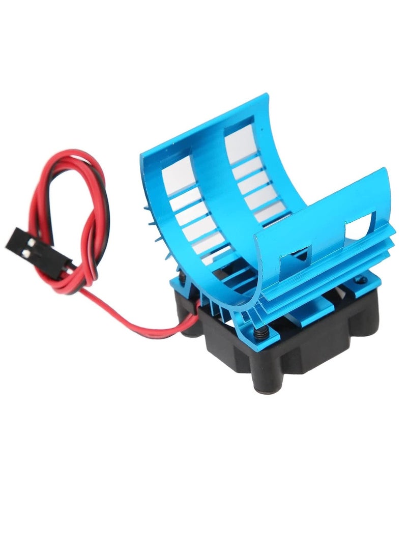 مبدد حراري للمحرك الكهربائي، حامل محرك RC، مبدد حراري من الألومنيوم، 1/10 سيارة تحكم عن بعد، مصمم خصيصًا لمحرك 380 سيارة طراز RC، 3.1 × 4 سم - Image 1