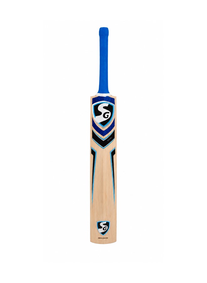 إس جي مضرب SG Impact Spark مقاس 5 KW - مضرب كريكيت فاخر من خشب الصفصاف الكشميري للصغار، مناسب للكرة الجلدية - Image 1