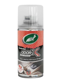 تيرتل مزيل روائح السيارة بالكامل من Odor X، يبحث عن الروائح ويدمرها لمدة تصل إلى 30 يومًا، 100 مل برائحة الكرز العصير  - Image 1