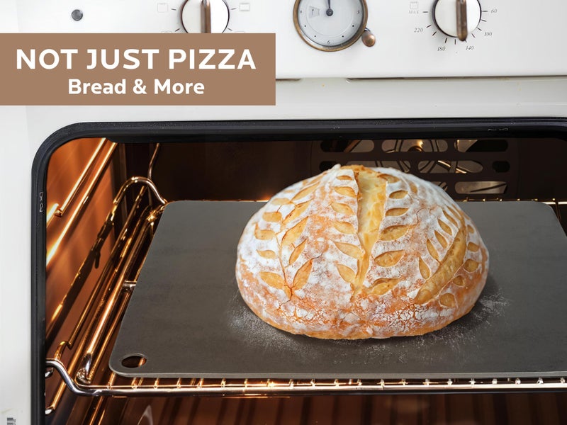 OLEEK Pizza steel Sheets for oven - Metal baking steels sheets for oven - Pizza steel 16x13.4 inches - Steel pizza stone for oven - Baking steels pro pizza - Baking stone for oven - Image 2