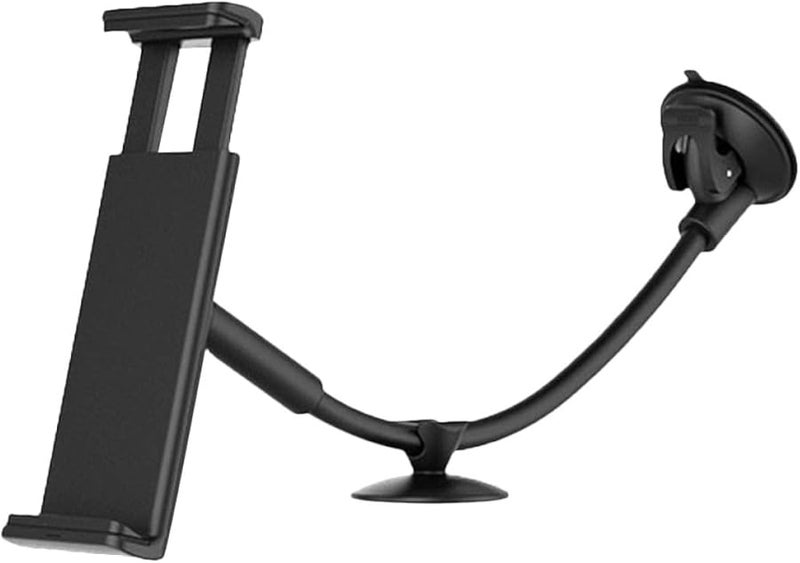 Universal Car Phone Mount Holder Adjustable Long Arm Tablet Rack Suction Cup Stand - Image 1