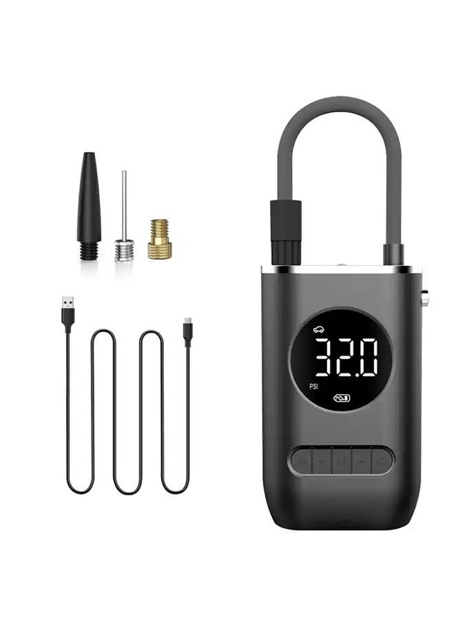 Denx Portable Compact Wireless Intelligent Digital Electric Air Inflator Pump Suitable For Bicycle Car Motorcycle Tires - From Denx - Image 1