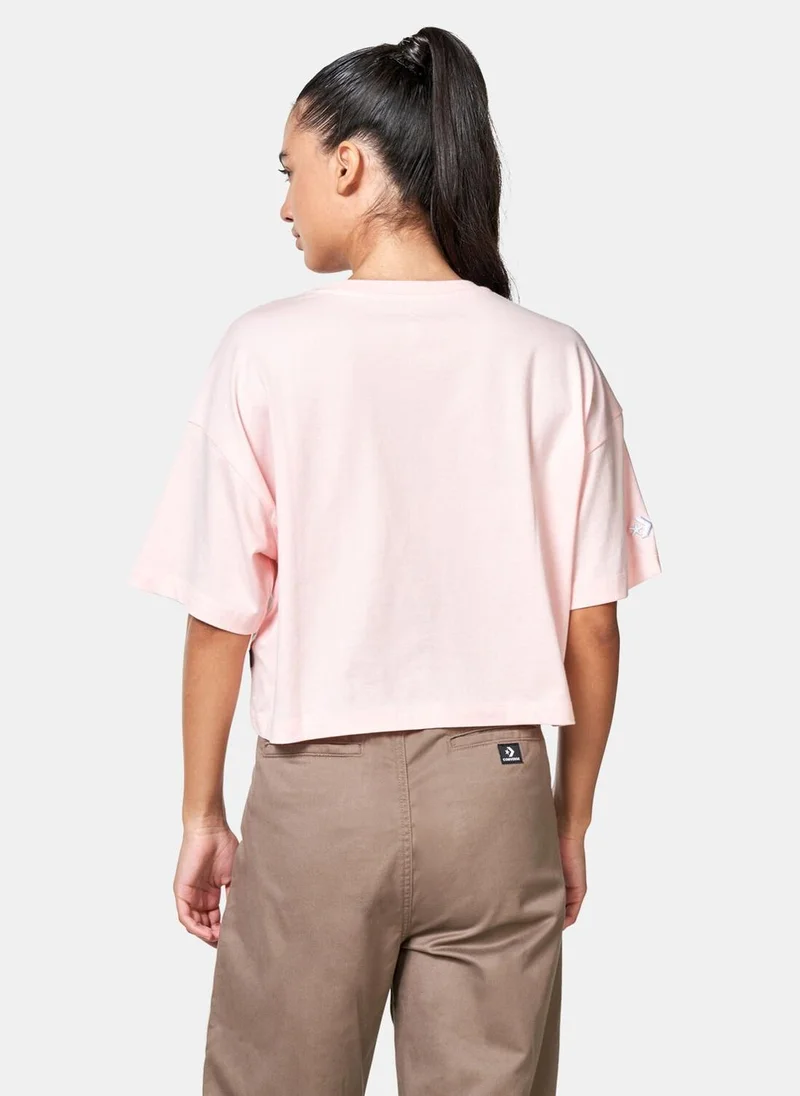 كونفرس Women's Y2K Heart Cropped T-Shirt
