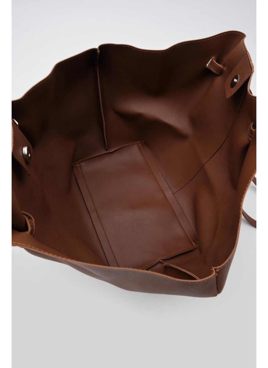 Shule Bags Moss Tan Shoulder Bag  - Image 5