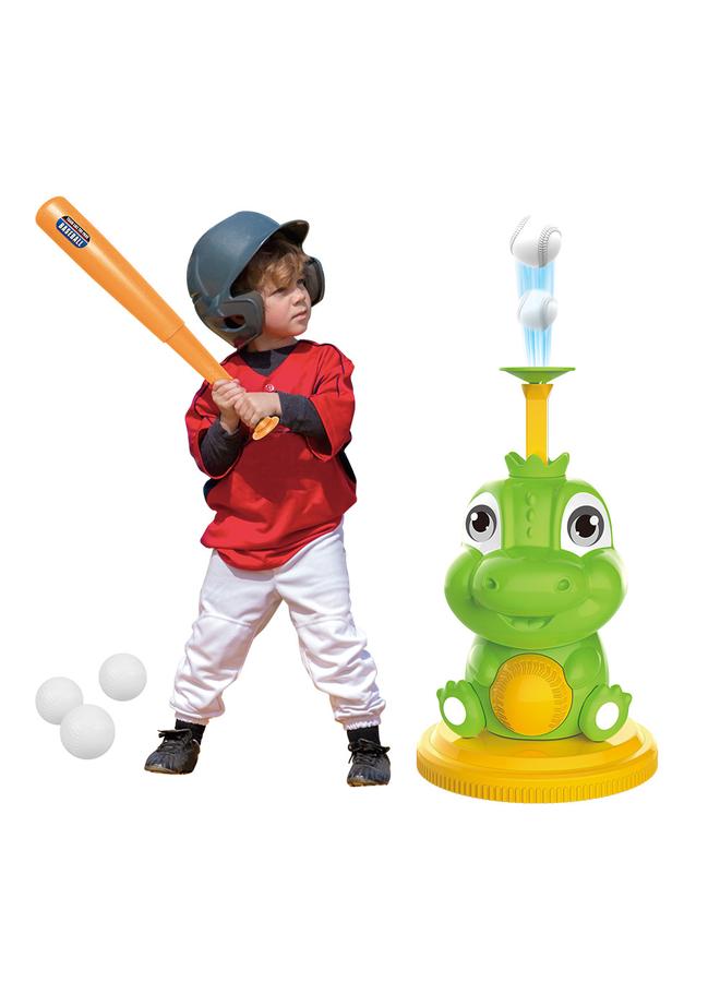 الأزرق جي دبليو ديناصور بيسبول طرد إرسال حزمة ألعاب البيسبول الترفيهية في الهواء الطلق - Image 5