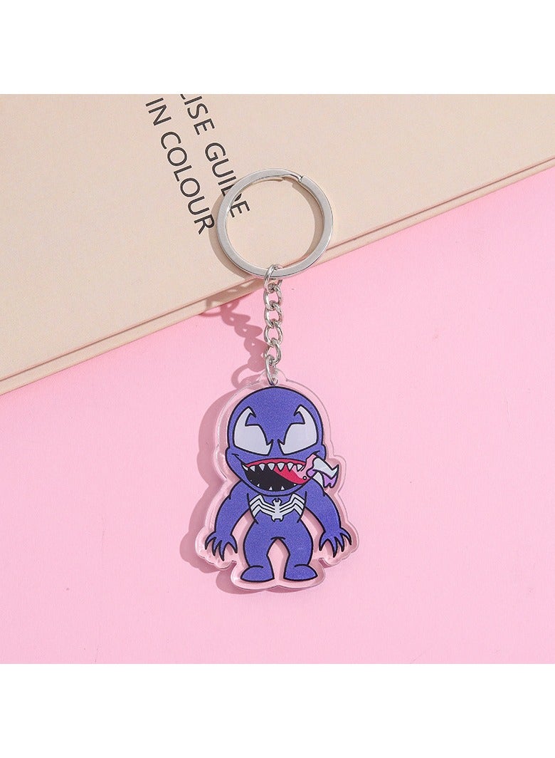 1-Piece Venom Acrylic Keychain