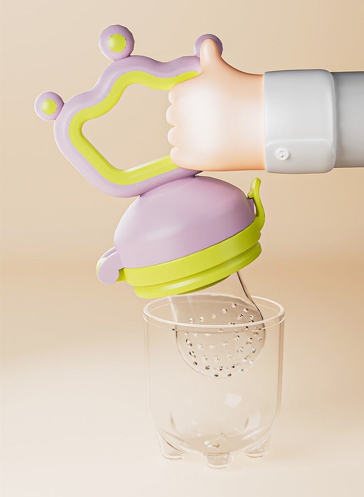 Eilimi Baby fruit food feeding pacifier, teething toys - Image 5