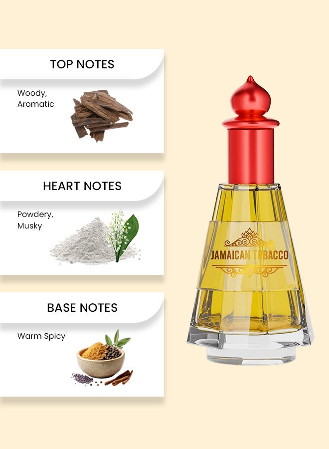 Atlantic Jamaican Tobacco 25 ML Bold Oil Blend with Aromatic Earth and Warm Spice - Image 2