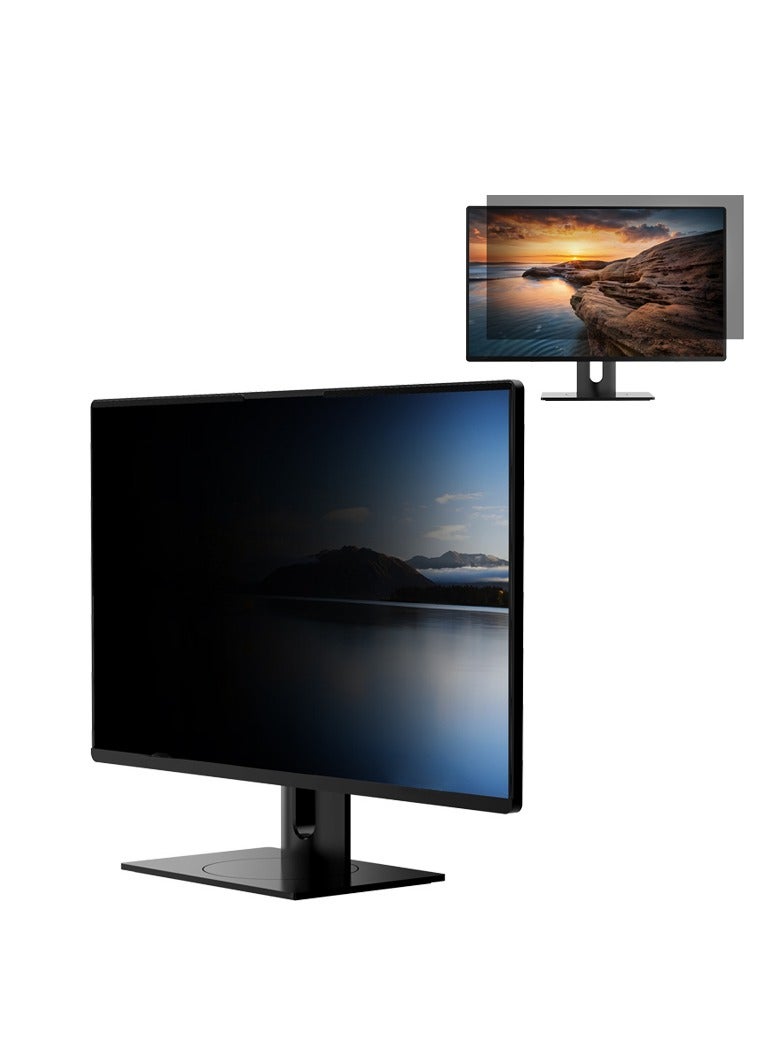 EZYTEK 27 Inch Computer Privacy Screen Filter for 16:10 Widescreen Monitor, Removable 27 inch Anti Blue Light Glare Privacy Shield, Anti Spy Security Protector  - Image 2