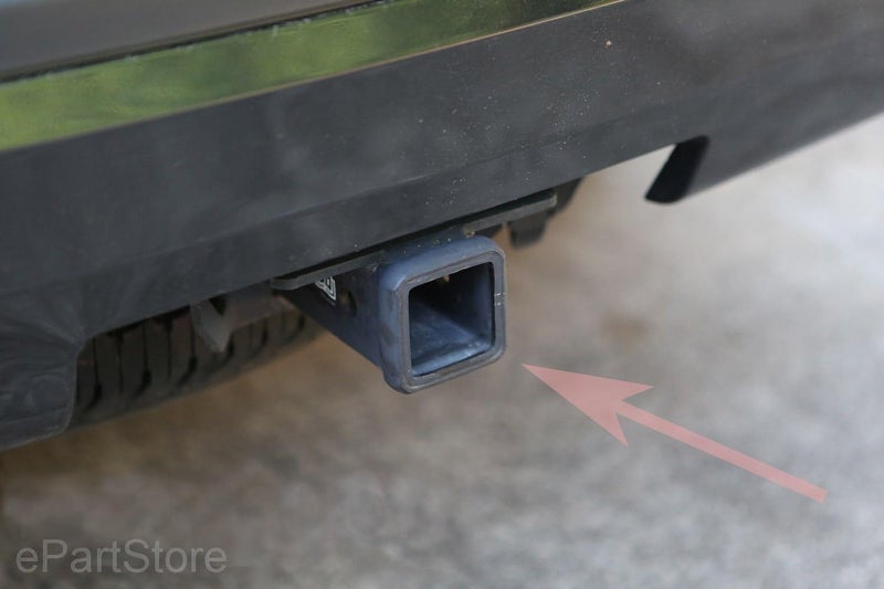 eVerHITCH USA Black Red Flag Metal Hitch Cover Fits 2" Receiver - Image 4