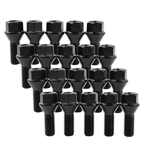 Mardarth 12mm x 1.5 Wheel Lug Bolt OE Factory Lug Stud 36136781150 Compatible with BMW E46 E90 E39 E60 E53 325i OE# 610574, Pack of 20 - Image 1