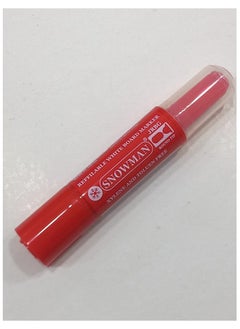 Snowman Red whiteboard pen with rounded tip + spare parts  - Image 1