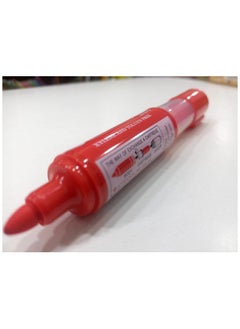 Snowman Red whiteboard pen with rounded tip + spare parts  - Image 4