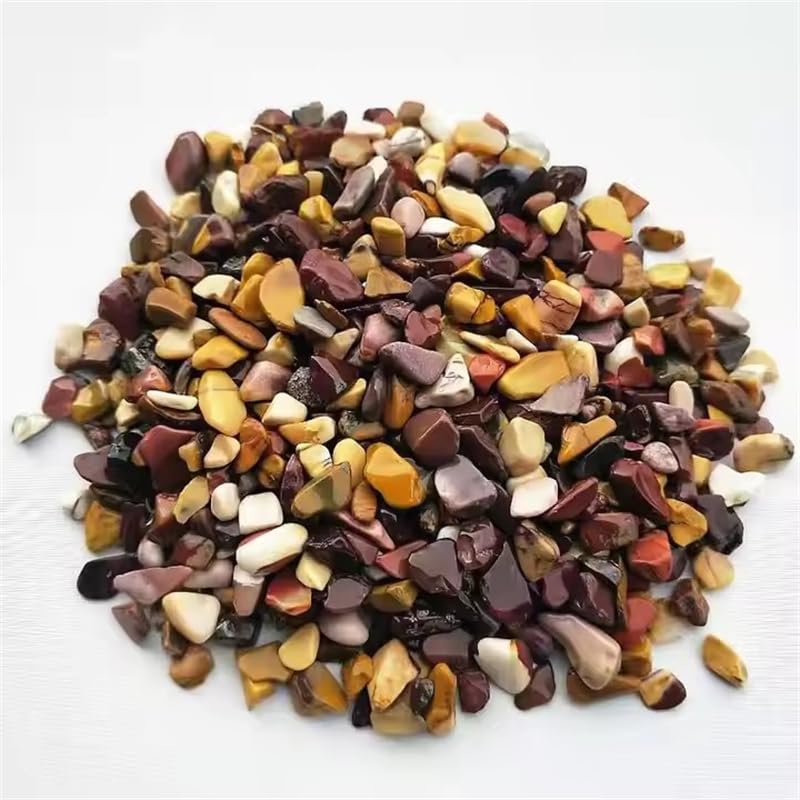Natural Irregular Semi Precious Crystal Egg Yellowstone Gravel 5mm To 9mm 200g - Image 2
