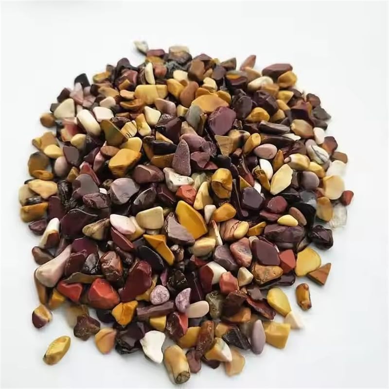 Natural Irregular Semi Precious Crystal Egg Yellowstone Gravel 5mm To 9mm 200g - Image 3