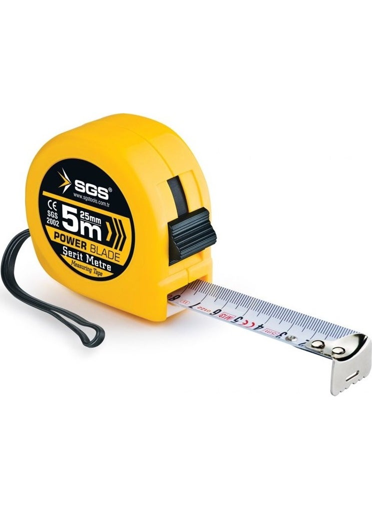 SGS 25 mm x 5 M Tape Measure 