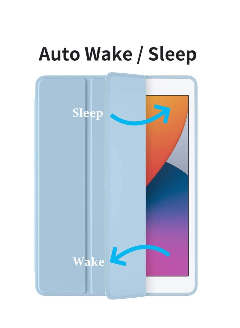 iPad 9.7 Inch Case iPad 6th 5th Generation Cases iPad Air 2 iPad Air Case Slim Cover Stand Smart Case for iPad 9.7 2018 2017 Model iPad Air 2 Air 1 Blue - Image 2