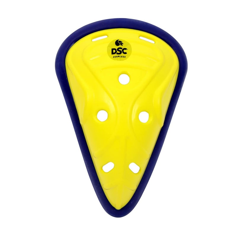 DSC Shoc Cricket Abdominal Guard, Size - Youth, Color - Yellow - Image 2