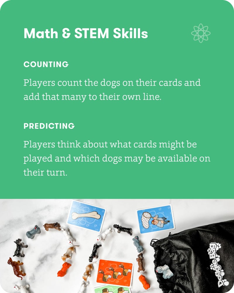 SimplyFun Walk The Dogs Math Game - One of The Most Fun Games for Kids Ages 8 and Up - Play to Practice Counting & Sorting- 2 to 5 Players - Image 5