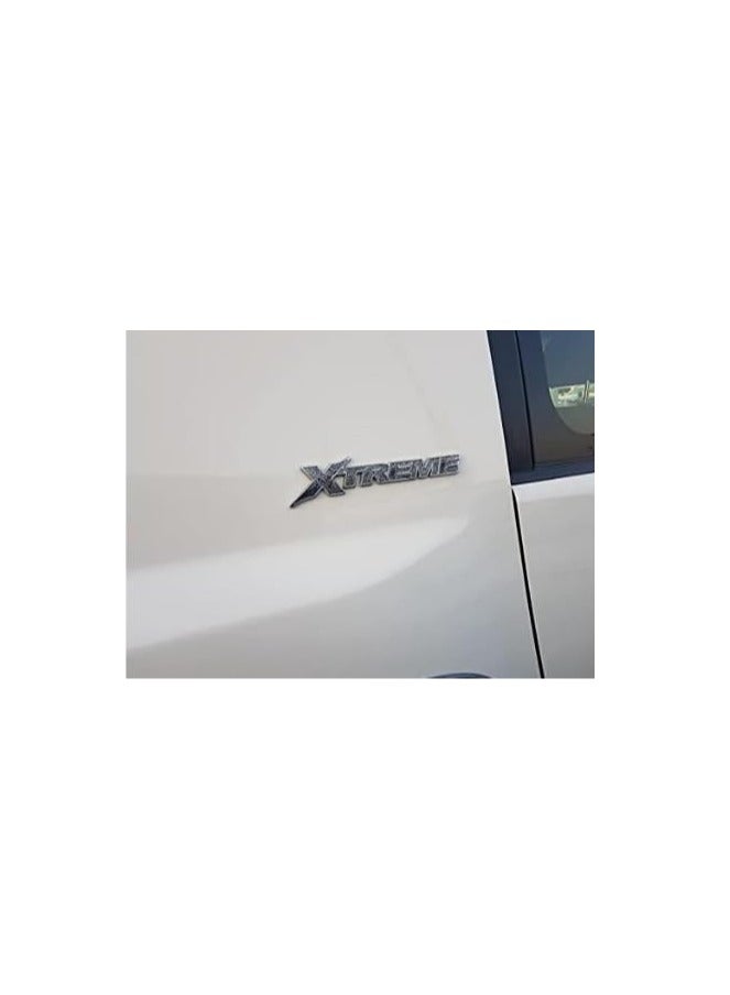 Generic Black ABS Chrome Emblem Sticker – Compatible with FJ Cruiser  - Image 1