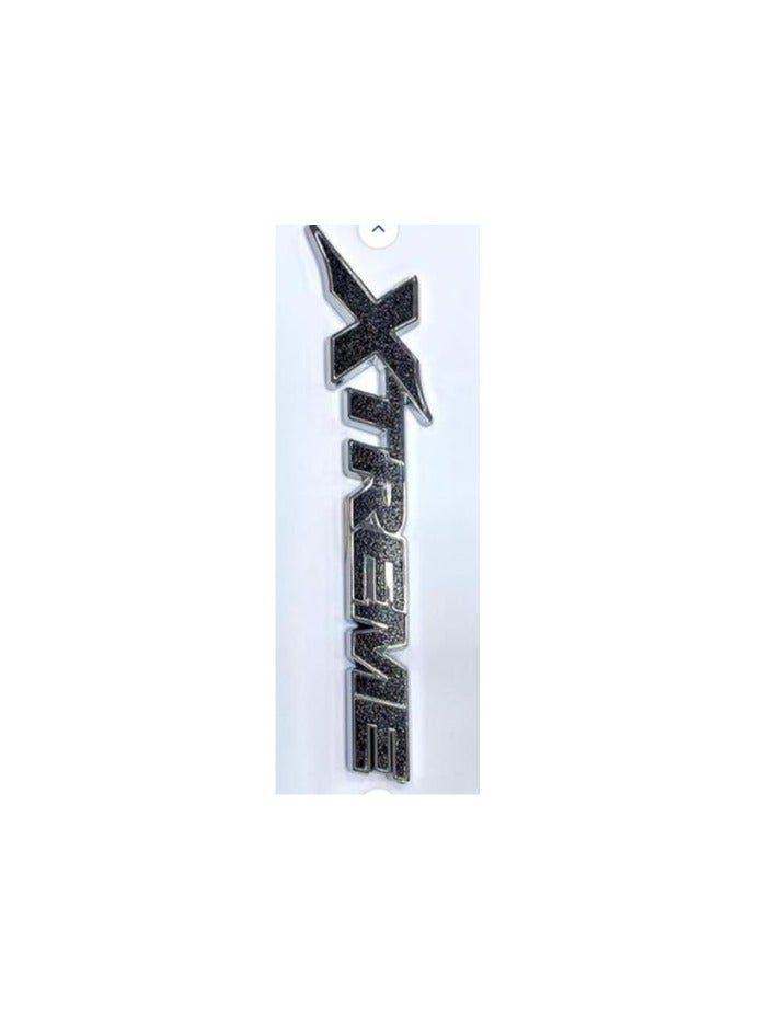 Generic Black ABS Chrome Emblem Sticker – Compatible with FJ Cruiser  - Image 3