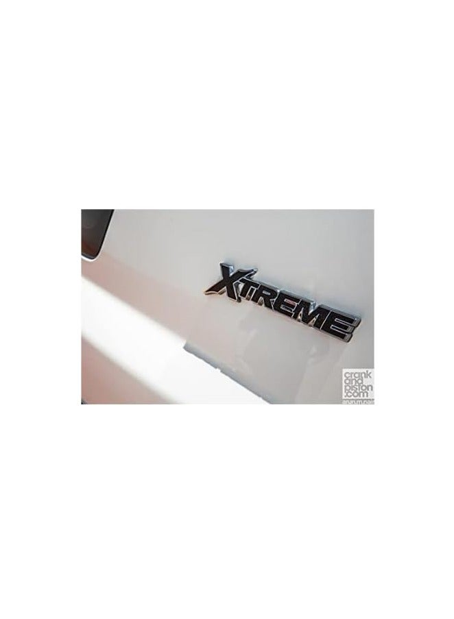 Generic Black ABS Chrome Emblem Sticker – Compatible with FJ Cruiser  - Image 4