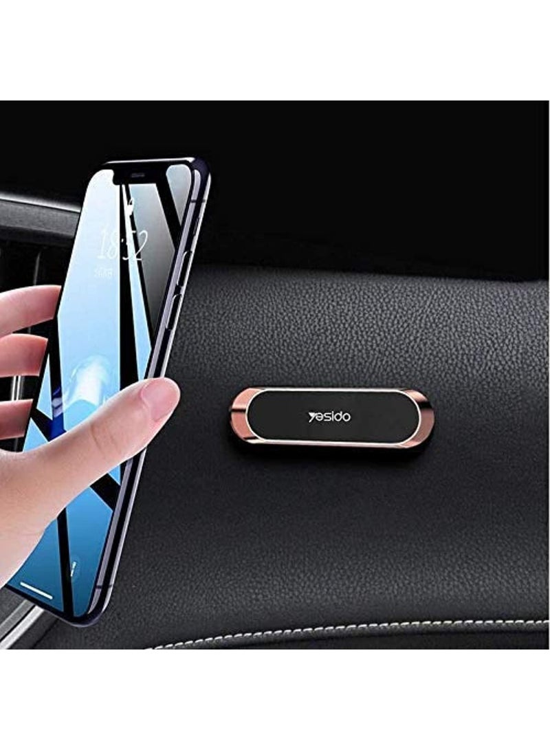 Yesido Magnetic Phone Holder C113 – Strong Magnet, 360° Rotation, Dashboard & Air Vent Mount, Universal Car Phone Holder for iPhone, Samsung, Huawei – Black - Image 2
