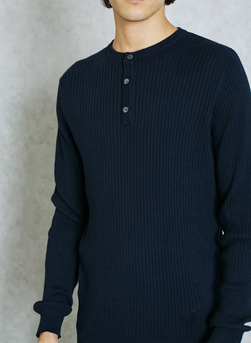 TOKYO LAUNDRY Brook Mead Placket Sweater
