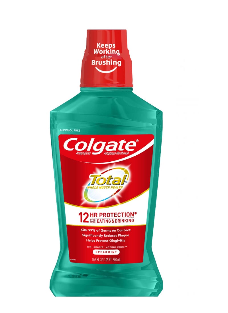 Listerine COLGATE TOTAL 12HR SPEARMNT M/WASH 500ML 