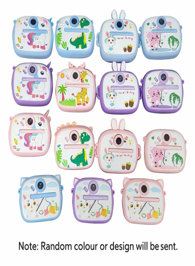 FINICKY-WORLD Kids Instant Print Camera - Mini Digital HD Photo & Video Camcorder with Games | Fun Learning Toy for Boys & Girls Ages 4-18 | Includes 2 Print Rolls - Ideal Gift for Kids - Image 2