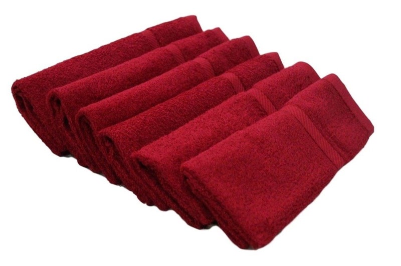 Snuggle Vibrant Set of 6 Hand Towels