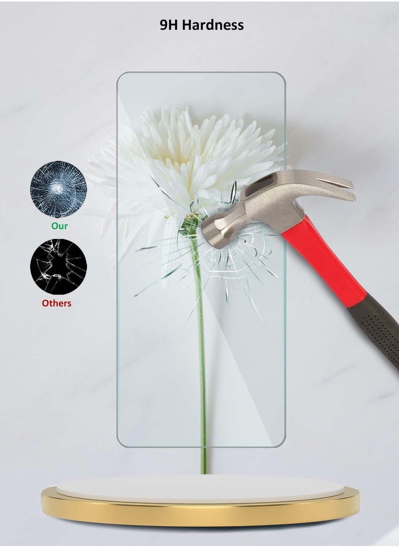 Samsung Galaxy A56 5G 2024 WTech Premium Series Curved Edges 9H 2.5D Tempered Glass Screen Protector - Clear