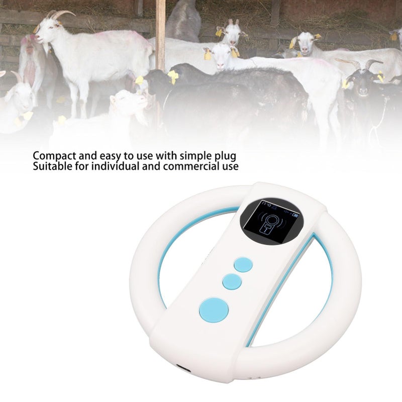 Pet Microchip Scanner Handheld Rechargeable 134.2kHz 125kHz Animal ID Tag Reader With 500 Data Storage For Pets - Image 4