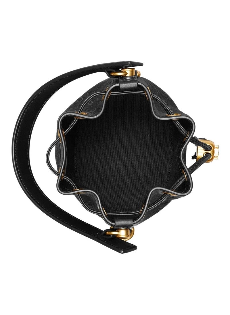 TB - Tory Burch Large T Monogram Jacquard Bucket Bag - Image 1
