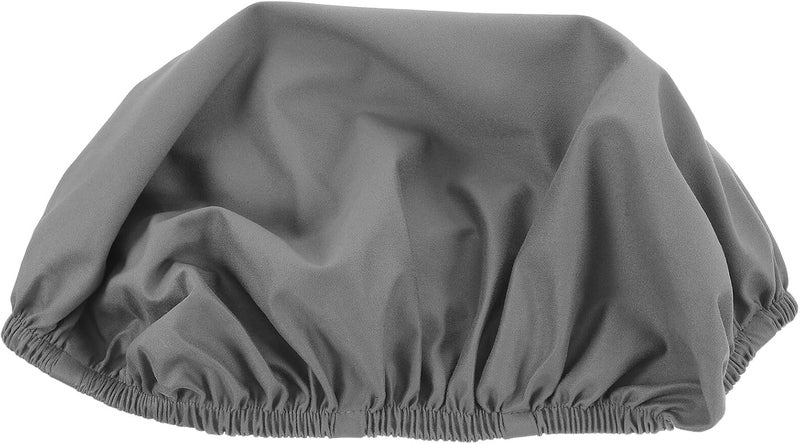 Zerodeko Waterproof Milk Silk Chair Slipcover with Elastic Fit, Removable Gray Protective Cushion Cover for Desk and Dining Chairs, Home and Office Use - Image 1