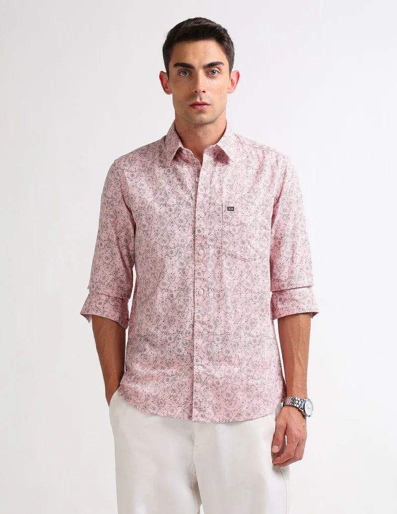 Arrow Original Floral Printed Shirt
