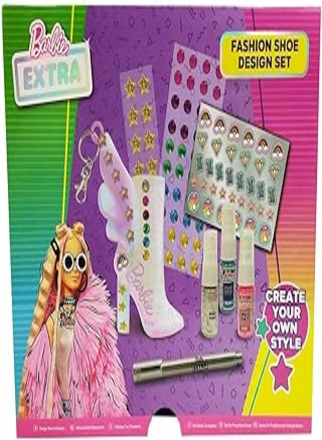Barbie Extra Fashion Shoe Designer Set 12 pieces