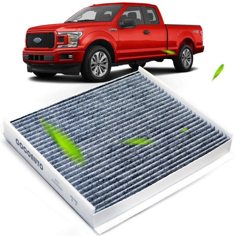 COCOAUTO Cabin Air Filter for 2015-2023 Ford F150,2017-2023 F250 F350 F450 F550 Super Duty,2018-2023 Expedition Lincoln Navigator FL3Z19N619A FP79 FP9