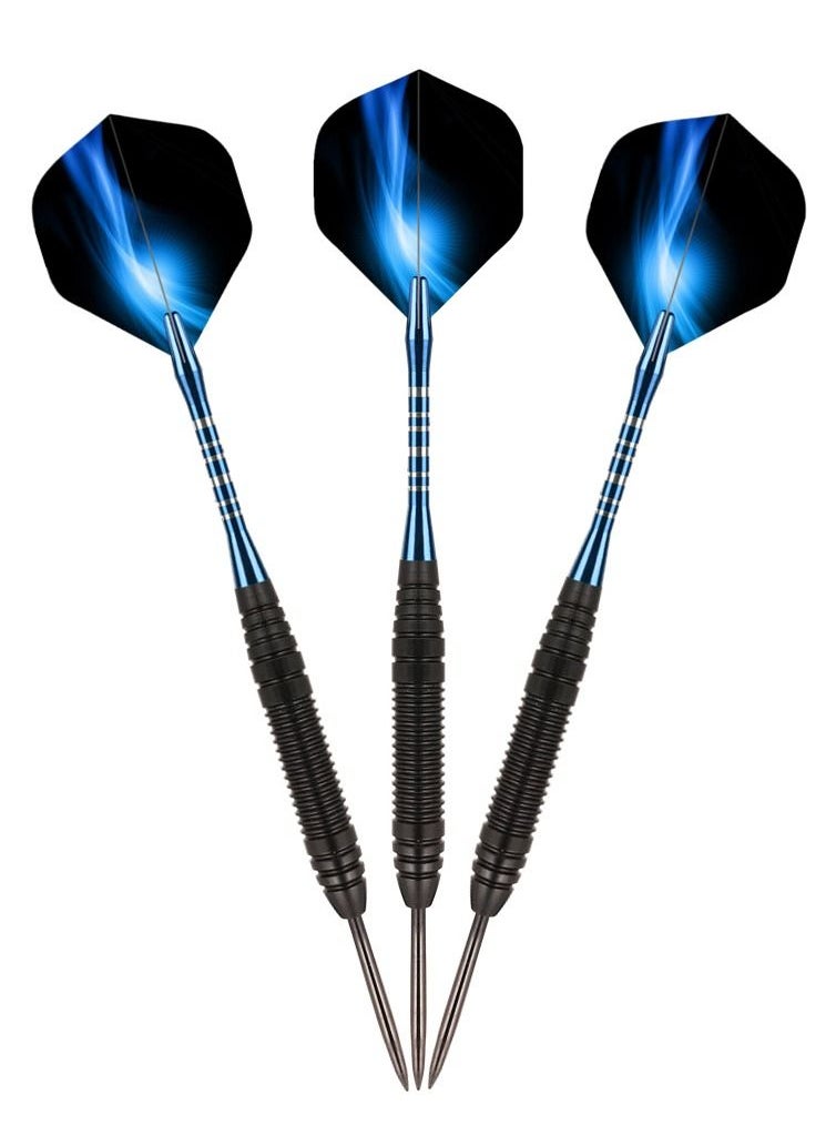 NIBEMINENT - 3Pcs/Set Professional Aluminium Alloy Plastic Darts Shaft Tip Flights 23g with Box 14.5*4.8*2cm - Image 1
