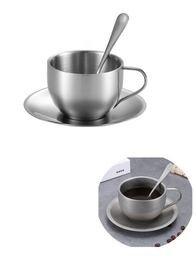 Stainless Steel Iced Americano Coffee Cup Saucer Spoon - pzsku/Z0DDDF47B82FE54CFE0D9Z/45/_/1713173193/5ff9deae-5008-4ea1-afd4-c133f91e525f