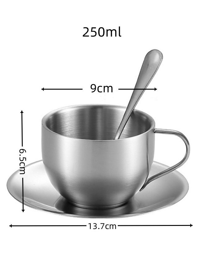 Stainless Steel Iced Americano Coffee Cup Saucer Spoon - pzsku/Z0DDDF47B82FE54CFE0D9Z/45/_/1713173294/1a5ada59-22e1-4b5a-8afa-59ff67cb5b84