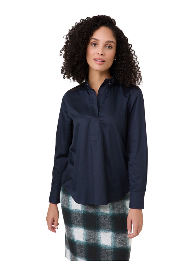 GERRY WEBER Stand-Up Collar Blouse  - Image 1