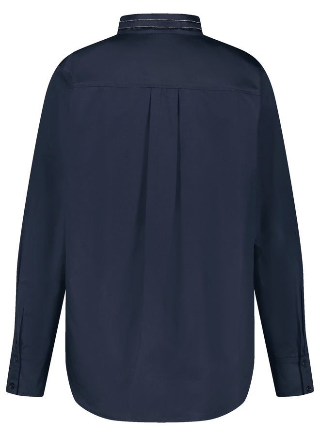 GERRY WEBER Stand-Up Collar Blouse  - Image 3