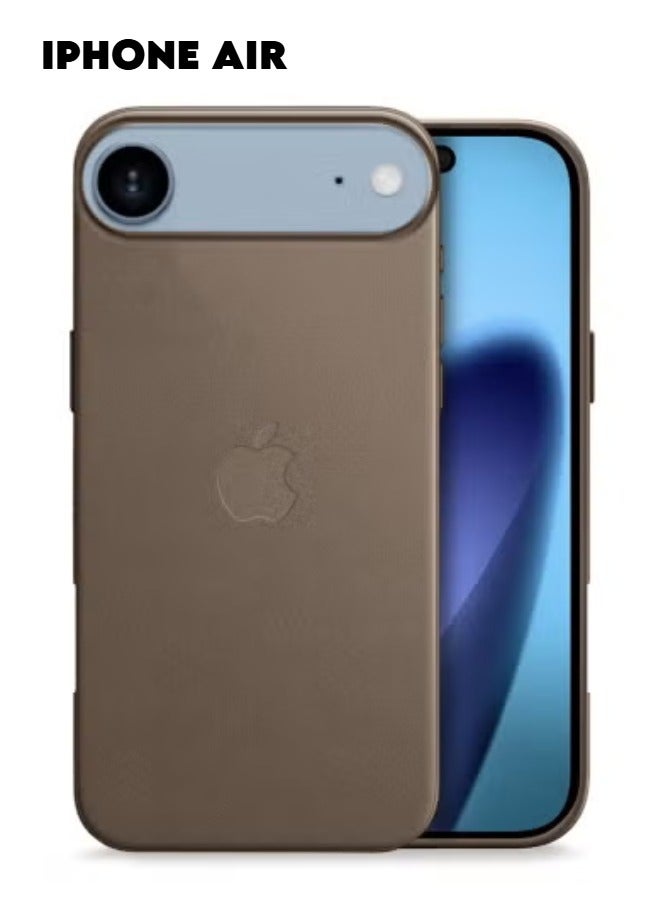 TIGER Apple iPhone Air 5G 2025 Case – Premium Luxury Leather Magnetic Back Cover with MagSafe Wireless Charging Compatibility | Shockproof Anti-Drop Protection | Slim Fit Durable Design with Anti-Slip Grip | Dark Brown – Model MCMPMN - Image 1