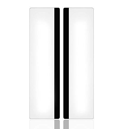 BCP BLUECELL Clear Color Acrylic Computer Monitor Screen Memo Message Board Memo Pad Holder Sticky Notes, Right & Left - Image 1