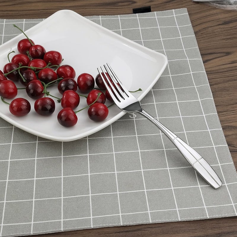 Eagrye 12 Pieces Stainless Steel Dinner Forks - Image 4